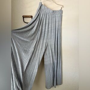Thin Cotton Wide Leg Pants